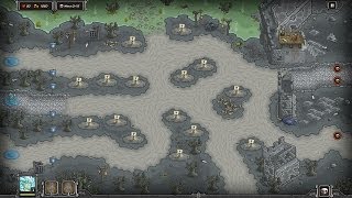 Kingdom Rush IRON Walkthrough | Hard Difficulty | Steam Version | Castle Blackburn | 3 Stars