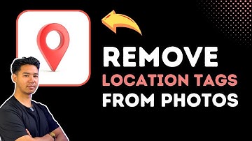 How to Remove Location Tags from Photos!