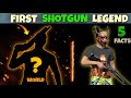 Who Was First Shotgun Legend in World 🤔 - 5 Most Rare Facts - Garena Free Fire