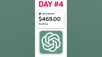 ⚡ $469 #Day4 : Top 5 ChatGPT Earning Secrets | how to make money with chatgpt