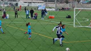 Cristal y Alianza Final Sub 12 femenino,  1er tiempo