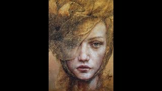 Gold Foil Gilding Demo by Artist Pam Hawkes