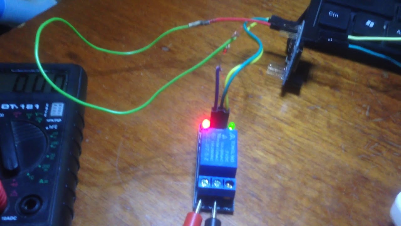 Esp8266 подключение реле