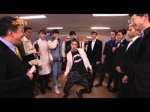 131227 KBS 가요대축제 비스트 대기실