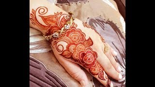 Simple Arabic Henna Designs on Hands and Feet screenshot 4
