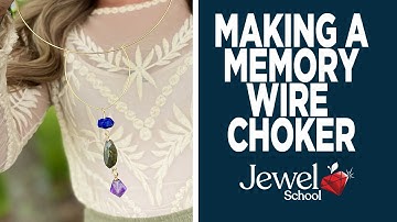 Making a Memory Wire Choker | Jewelry 101