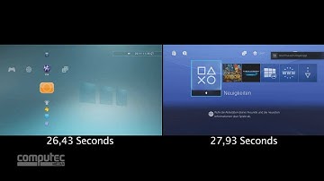 PS4 versus PS3 | Loading Times | Direct comparison