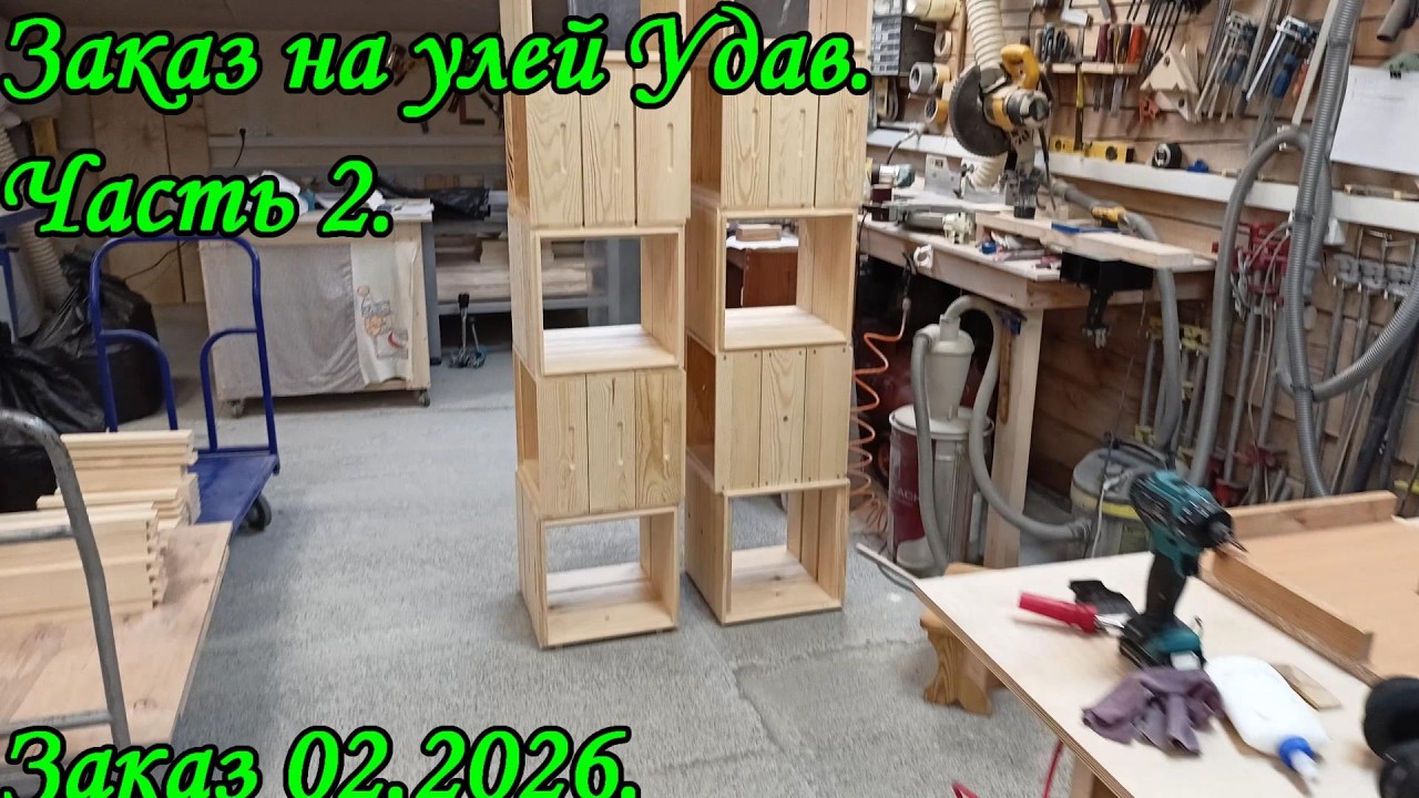 Заказ на улей Удав. Часть 2.