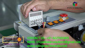 HOW TO CHANGE TEMPERATURE CONTROLLER IN  CONTINOUS BAND SEALER