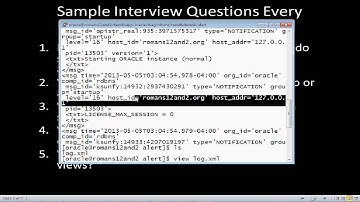 New Oracle DBA Career: 6. Interview Process Part 2