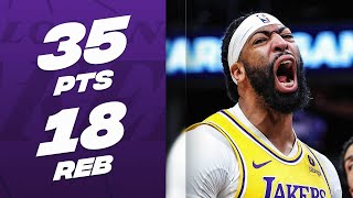 Anthony Davis Drops HUGE DOUBLE-DOUBLE! 🔥 | March 3, 2024