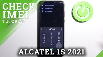 How to Check IMEI & SN in Alcatel 1S 2021  – Find Unique Numbers