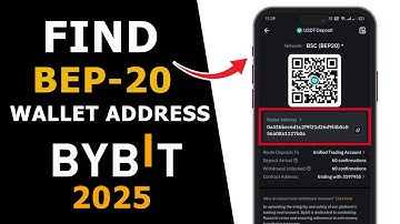 How to Find BEP20 Wallet Address on Bybit 2025 | Get BEP20 Deposit Address with QR Code