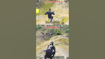 3.1 Update vs 3.2 update Bgmi 😱💀#bgmi #pubgmobile #shortvideo