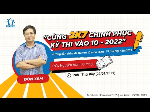 Video Hướng dẫn giải chi tiết đề thi vào 10 môn Toán năm... - youtube