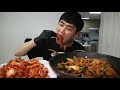 꽃돼지 인천 모래내시장 배추겉절이 5천원 춘천닭갈비 밥도둑 한식먹방 [korean food]mukbang Eating show