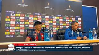 #SanLorenzo 2-0 #IDV | Romagnoli y Bareiro en conferencia de prensa