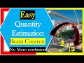 Beam Concrete Calculation l Estimation of Beam l Concrete Estimation Plinth Beam Concrete Quantity