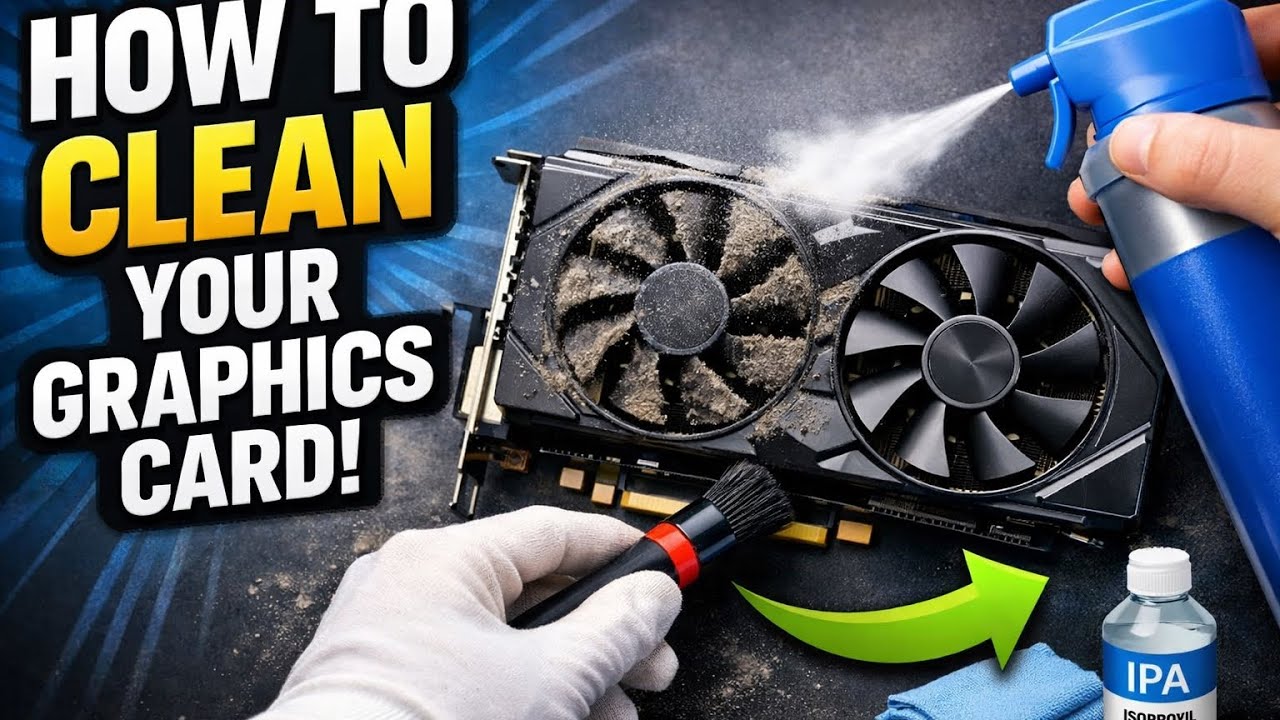 Clean Gpu Using Paper Gif How to clean and repaste your graphic card. - YouTube