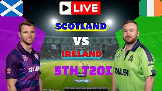 ireland vs scotland live ||  ire vs sco live ||  sco vs ire live || live cricket match today