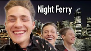 American Family LOVES Sydney Harbor Night Ferry to Luna Park!!