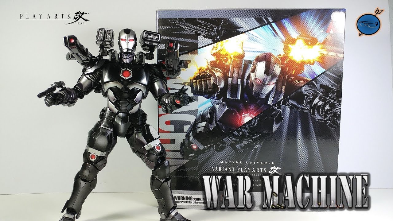 War Machine Soars With A New Play Arts Kai Figure - Previews World