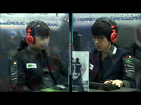 헝그리앱 스타즈 리그 4강 박성균(T) vs 조일장(Z) 3세트 -데미안