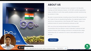 CEO Introduction of Brite Coatings