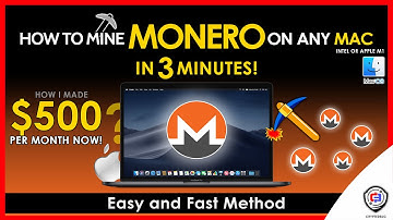 How To Mine Monero On Any MAC | Intel or M1 | XMR | Fast and Easy | Beginner Guide