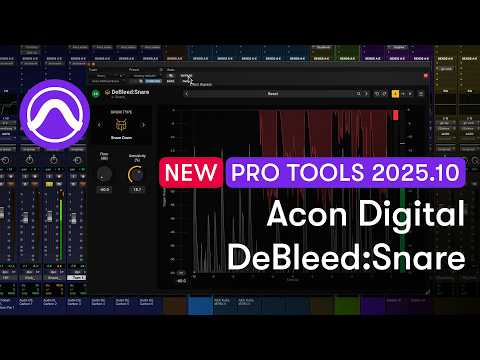 How to Use Acon Digital DeBleed:Snare in Pro Tools