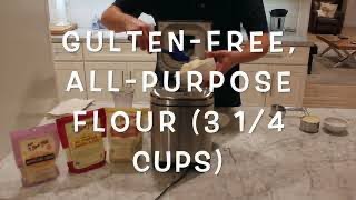 Gluten Free Bread with Almond Flour -  Cuisinart Breadmaker