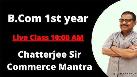 BRABU B. Com 1st Consignment Accounting