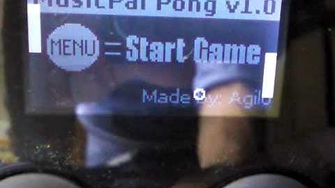 MusicPal Pong