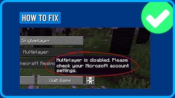 Hoe u het probleem met de uitgeschakelde Minecraft-multiplayer kunt oplossen Controleer uw Micros...