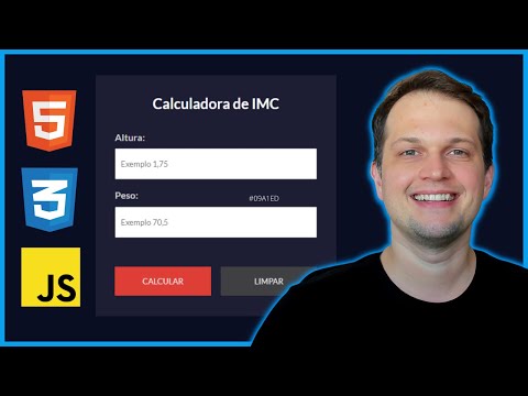 Projeto Calculadora de IMC com JavaScript - Projeto HTML CSS e JavaScript