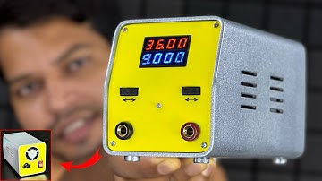 How to make mini power supply at Home || variable power supply kaise Banay