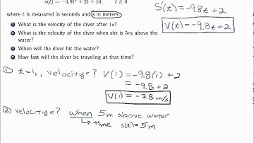 Position and Velocity Calculus Problem