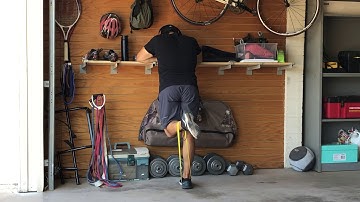 Mini Band Single Leg Hamstring Curls