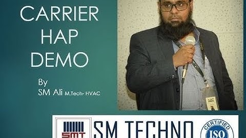 CARRIER HAP- HOURLY ANALYSIS PROGRAM DEMO