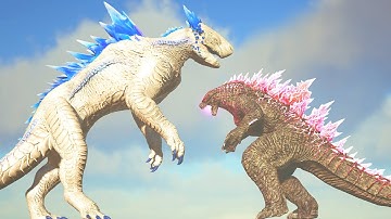 SHIMO vs GODZILLA | ARK Kaiju Battle