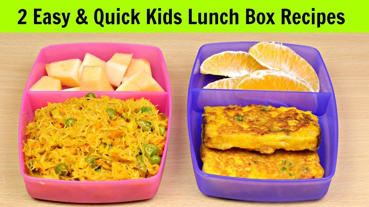 २ आसान और झटपट टिफ़िन बच्चो के लिए | Lunch Box Recipe for Kids | Tiffin Recipe | KabitasKitchen | Kabita Singh | Kabita