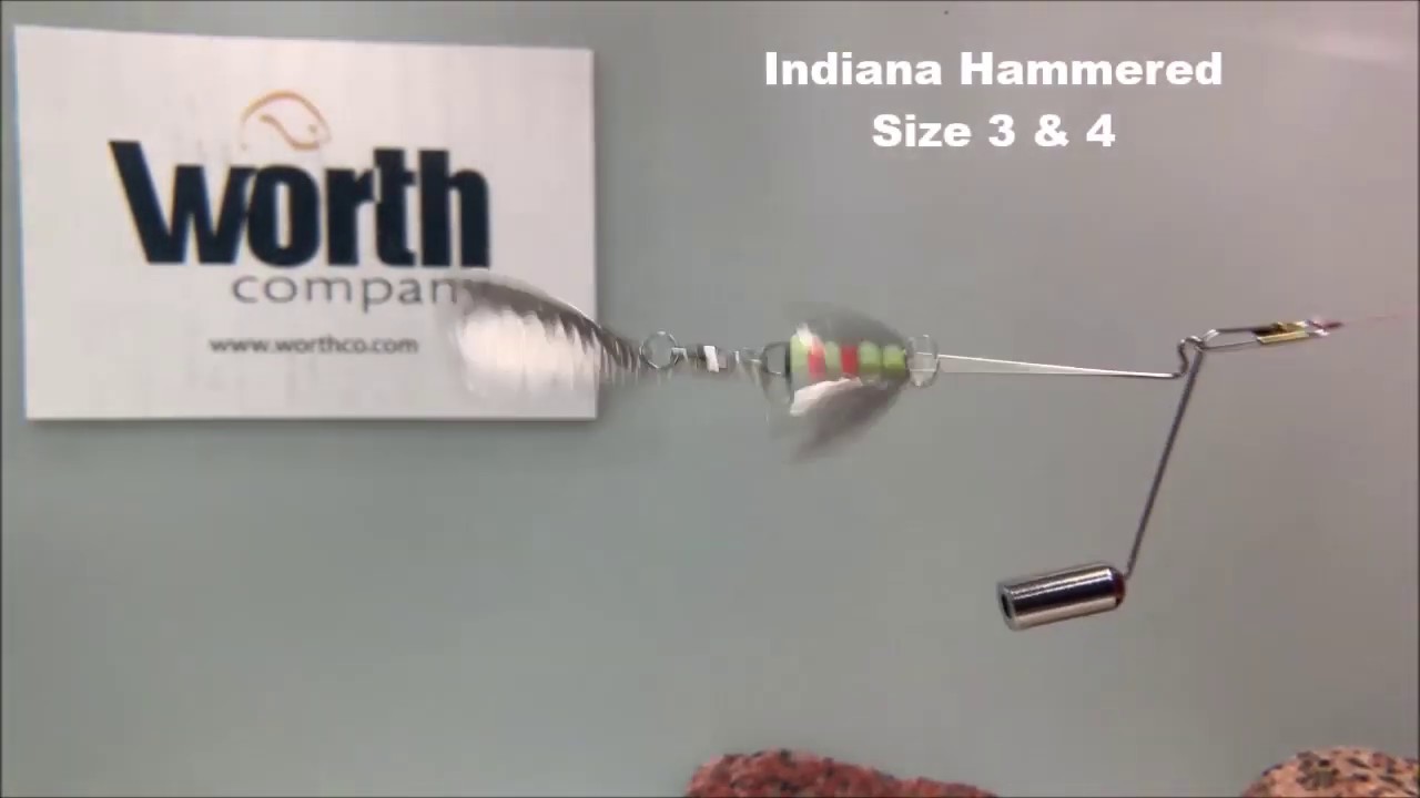 Fishing Lure Spinner Blades Indiana HM 3&4 YouTube