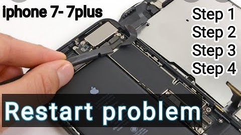 iphone 7 plus restart problem