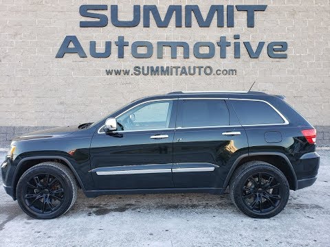 2013 JEEP GRAND CHEROKEE LIMITED HEMI BLACK FOREST GREEN WALK AROUND REVIEW SOLD! 20T16A SUMMITAUTO