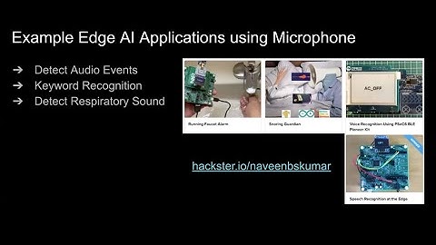 EdgeAI Lab with Microcontrollers Session #3: Audio based Application