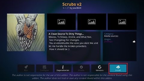 How to Install scrubs v2 kodi addon 2024 on Kodi 21 Omega
