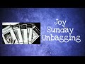 Joy Sunday Haul!!! Unboxing 5 Cross Stitch Kits