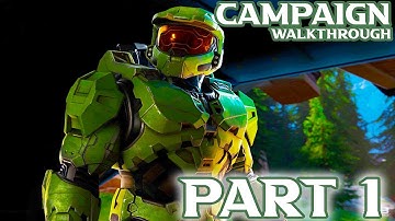HALO INFINITE Gameplay Walkthrough Part 1 Campaign (PC] - No Commentary (FULL GAME)