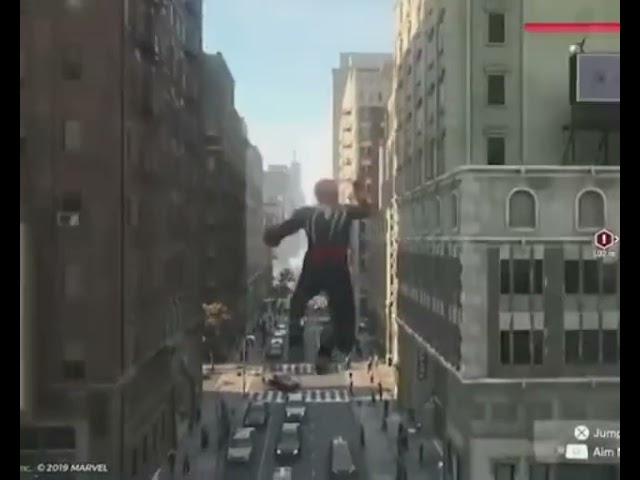 Spider-Man Ps4 Early Development Gameplay