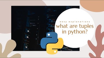 what are tuples in python? I programming kids